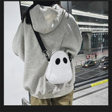 Funny Devil Ghost Crossbody Bag Unisex