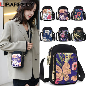 Mini Flower Shoulder Bag High Nylon Women Messenger Bag