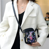 Mini Flower Shoulder Bag High Nylon Women Messenger Bag