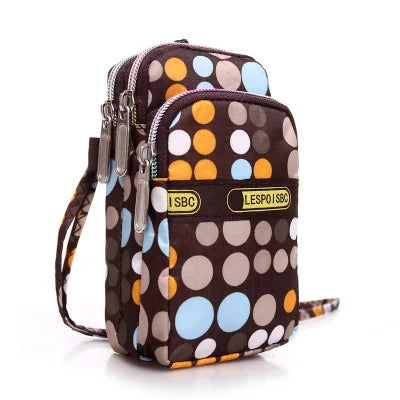 Mini Purse Wallet Women Multi-use Halter Iphones Arm Wrist Bag Purse