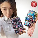 Mini Purse Wallet Women Multi-use Halter Iphones Arm Wrist Bag Purse