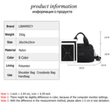 Multifunctional Women's Handbag High Nylon Ladies Shoulder Bag