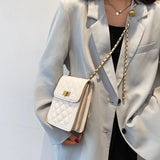 Diamond Chain Shoulder Bag Women's Crossbody Purse
