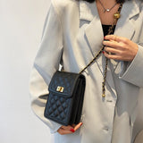 Diamond Chain Shoulder Bag Women's Crossbody Purse