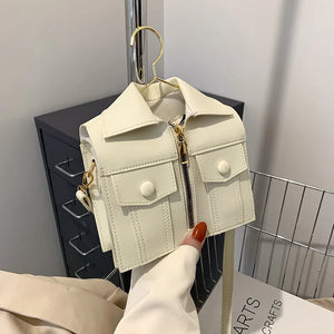 Women's Wide Strap Crossbody Shoulder Bag Soft Small Handbag B287