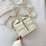 Women's Wide Strap Crossbody Shoulder Bag Soft Small Handbag B287
