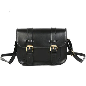 Vintage Flap Lock Classic Women Bags Leather Shoulder Bags
