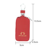 Women's Outdoor Leather Zipper Key Case Wallet