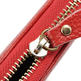 Leather Key Wallets Organizer Bag Keychain Coins Case Zipper Key Pouch