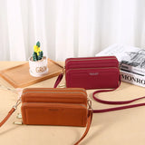 Stylish Women Shoulder Bag Large Capacity Square Messenger Bag