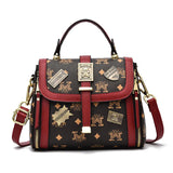 Portable Retro High-capacity Handbag for Women