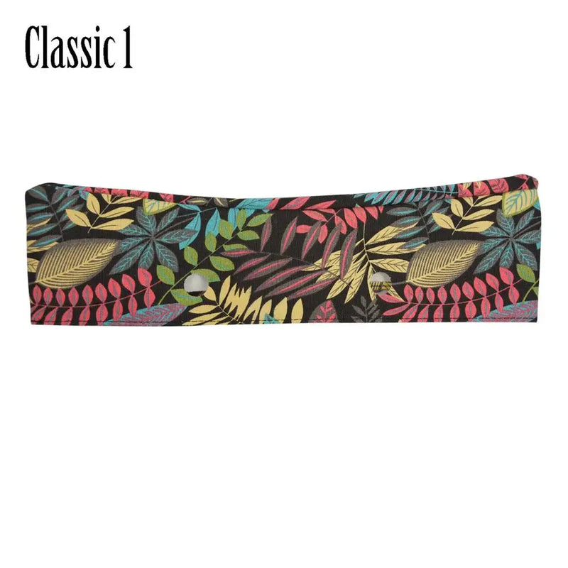 Summer Classic Mini Floral Fabric Trims O Bag Body