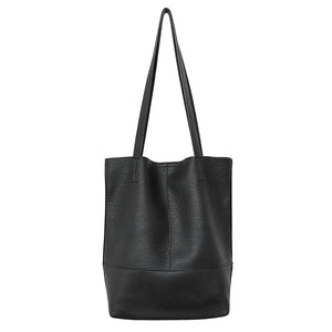 Summer Handbag with Phone Pocket and Zipper Closure