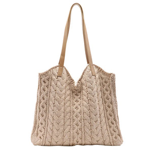 Summer Women's Phone Pocket Handbag with Zipper Closure