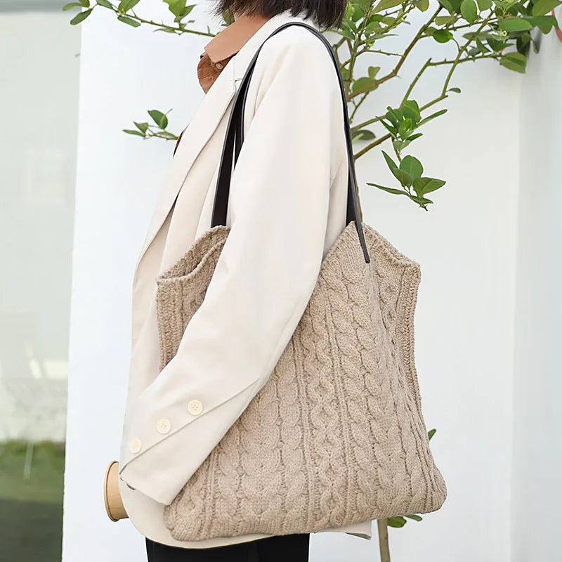 Summer Women's Phone Pocket Handbag with Zipper Closure