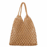 Woven Beach Bag Rope Weaving Straw Shoulder Bags