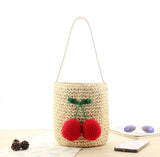 Straw Bag Summer Beach Totes Vintage Bolsa Feminina