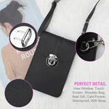 Summer Women Outdoor Crossbody Shoulder Bag with Screen Touch