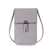 Summer Women Outdoor Crossbody Bag Heart Shaped Touch Screen Phone Wa