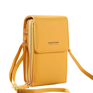 Summer Women Phone Bag Crossbody Wallet Heart Decorati