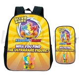 Zings Backpack 2pcs/Set Kids Bookbag Superzings Series 9 School Bags