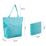 Waterproof Tote Bag Foldable Shopping Bags Reusable