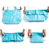 Waterproof Tote Bag Foldable Shopping Bags Reusable