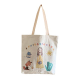 Large Capacity Ladies Shoulder Bag Japanese Student Female Cloth Bag