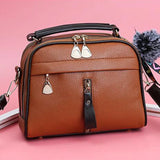 Sweet PU Bag Ladies Leather Handbags Messenger Shoulder Bag