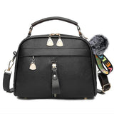 Sweet PU Bag Ladies Leather Handbags Messenger Shoulder Bag