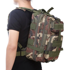 Tactical Backpack 3P Attack Bag Outdoor Camouflage Multifunctional Backpack