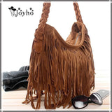 Tassel Bags Women Messenger Bags Faux Suede Shoulder bags