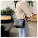 Braided Shoulder Strap Small Square Bag