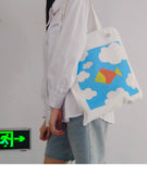 Stars Drama Fish Upon the Sky Pond Phuwin Pondphuwin Foldable Shopping Bag