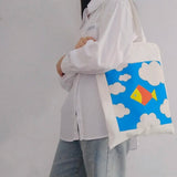 Stars Drama Fish Upon the Sky Pond Phuwin Pondphuwin Foldable Shopping Bag