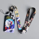 Nightmare Before Xmas PVC Card Cover Lanyard Keychain