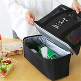 Thermal Insulation Bag Handheld Lunch Bag Shoulder Cooler Picnic Beach Tote