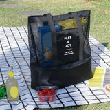 Thermal Insulation Bag Handheld Lunch Cooler Picnic Beach Tote