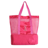 Thermal Insulation Bag Handheld Lunch Cooler Picnic Beach Tote
