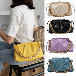 Chain Shoulder Bags Women's Cloud Crossbody Bag