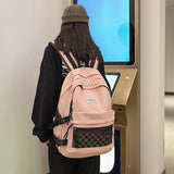 Teenage Girl Boy Student Backpack Waterproof Women Schoolbag Large Capicity