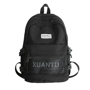 Teenage Girl Boy Student Backpack Waterproof Women Schoolbag Large Capicity