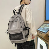 Teenage Girl Boy Student Backpack Waterproof Women Schoolbag Large Capicity