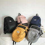 Teenage Girl Boy Student Backpack Waterproof Women Schoolbag Large Capicity