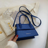 Small Single Handle Clutch Bag Woman Crossbody Messenger Bag