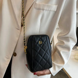 Women's Pleated Pu Leather Crossbody Bag with Silk Scarf - Small Messenger Bag