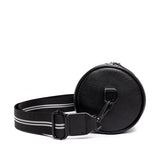 Pure Cowhide Shoulder Bag Barrel type Messenger Bag