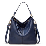 Soft Shoulder Bag Women's Handbag Solid Crossbody Purse Light