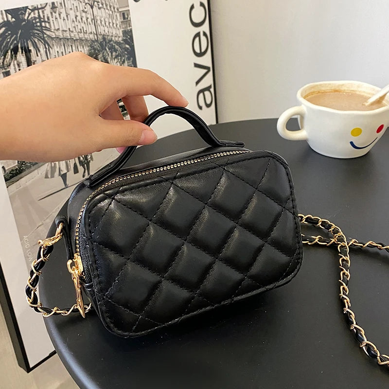 Mini Lipstick Shoulder Bag Crossbody Bag for Women