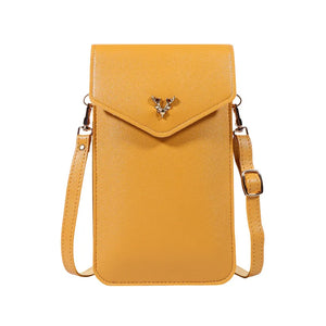 Mini Shoulder Bag for Women All-match Touch Screen Mobile Phone